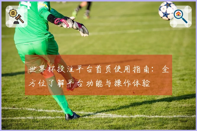 世界杯投注平台首页使用指南：全方位了解平台功能与操作体验