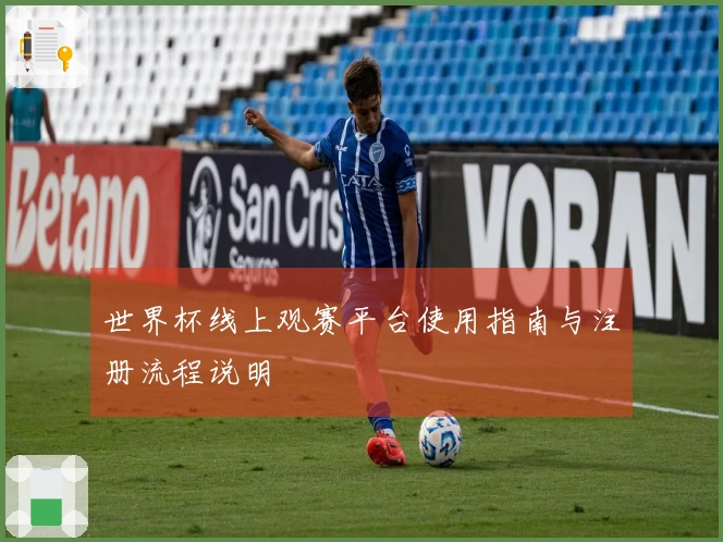 世界杯线上观赛平台使用指南与注册流程说明
