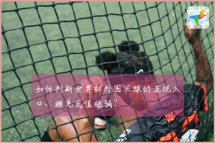 如何判断世界杯外围买球的正规入口，避免充值被骗？